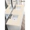 James Martin Vanities Athens 72in Double Vanity, Glossy White w/ 3 CM Eternal Marfil Top E645-V72-GW-3EMR - alternate 3